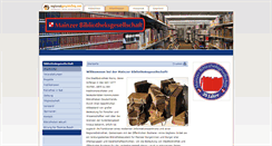 Desktop Screenshot of mainzerbibliotheksgesellschaft.de